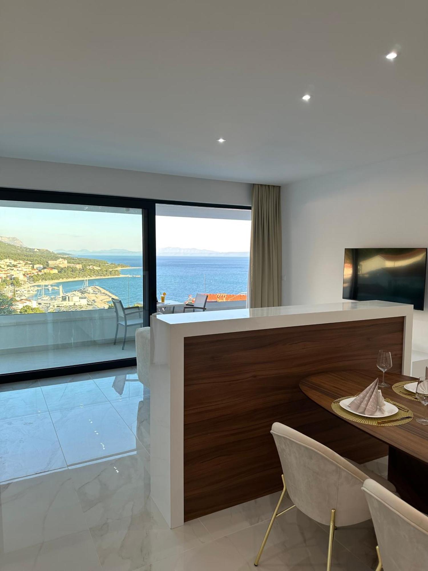 Villa Apartment Danny Baška Voda Extérieur photo